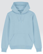 Hoodie Unisex Solid Blue