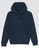 Hoodie Unisex Solid Navy Blue