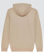 Hoodie Unisex Solid Beige - Image 2