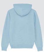 Hoodie Unisex Solid Blue - Image 2
