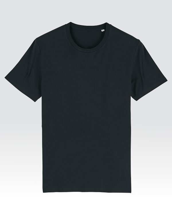 Plain Half Hand T-Shirt (Black)