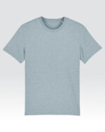 Plain Half Hand T-Shirt (Light Heather Gray)