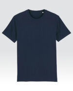Plain Half Hand T-Shirt (Navy Blue)