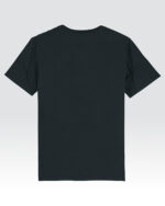 Plain Half Hand T-Shirt (Black) - Image 2